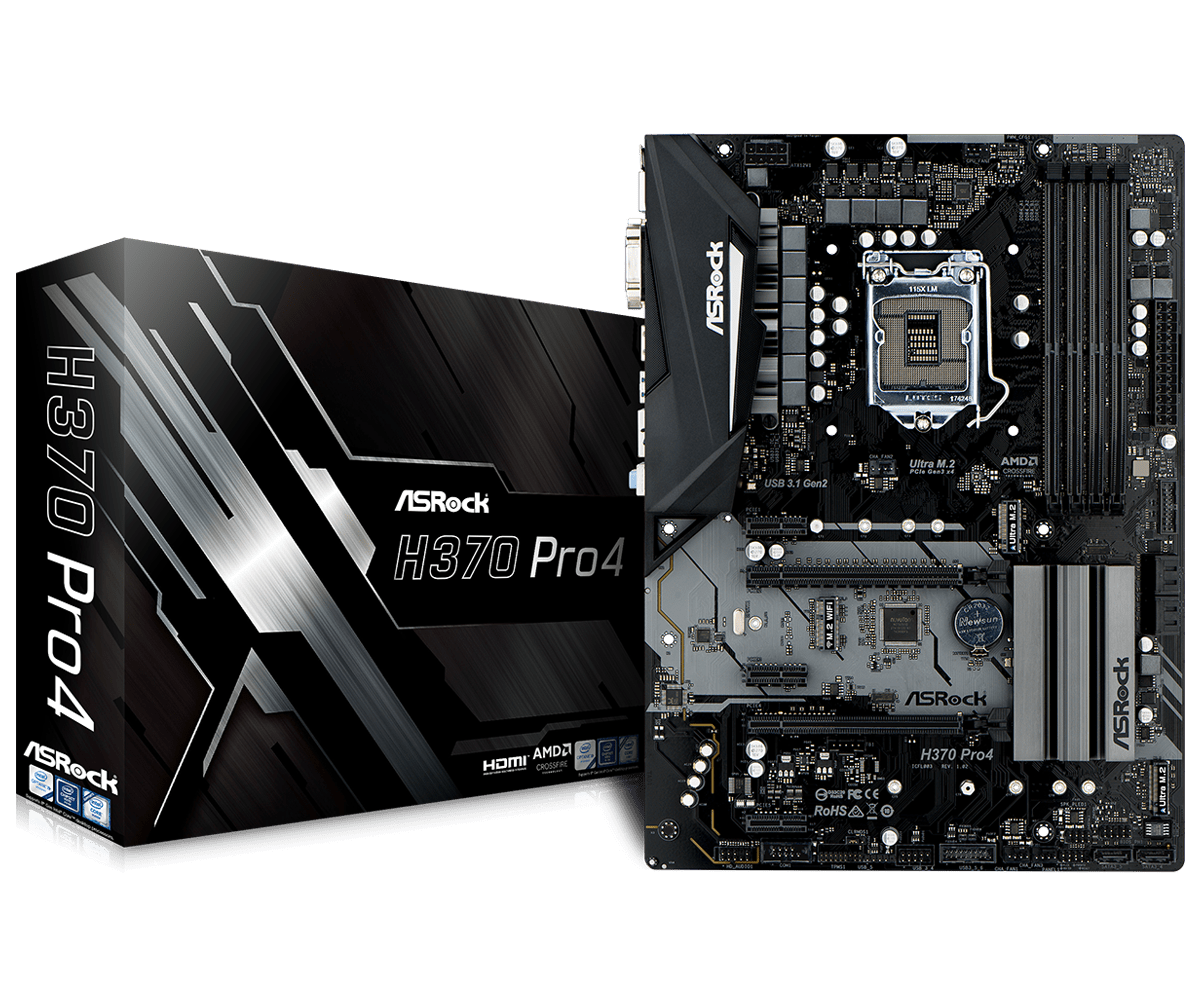 Asrock h370 pro4 настройка режимов pci e